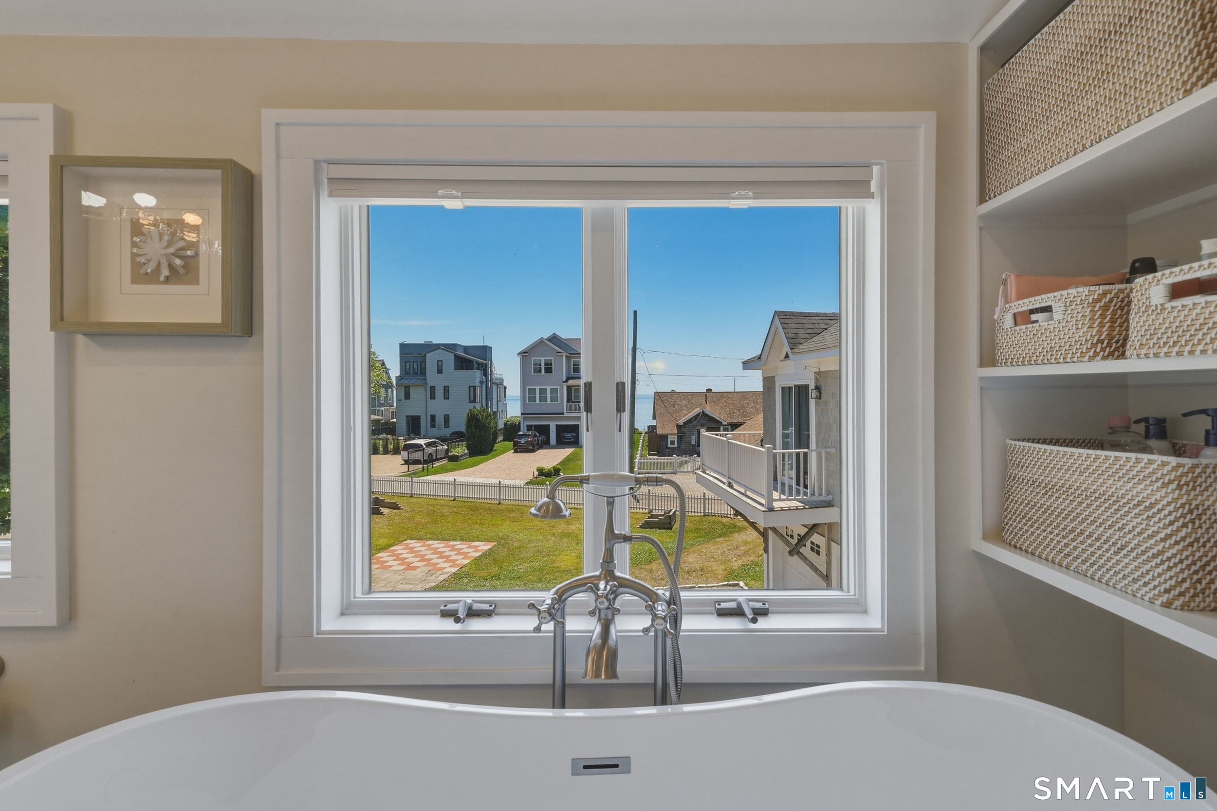 31 Sols Point Road Clinton, CT 06413 - Photo 20 of 40 Enjoy lovely water views while relaxing in the soaking tub.