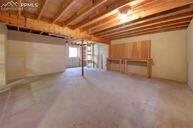 18535 Sage Crest Road Peyton, CO 80831 - Photo 15 of 24 Basement has electric wiring for outlets and overhead lights
