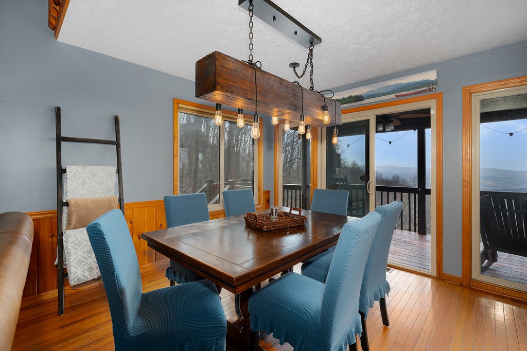 170 Walnut Ridge Ellijay, GA 30536 - Photo 14 of 65 Dining Area with Mountain View