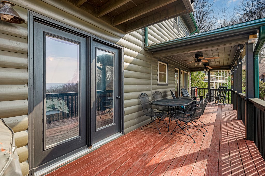 170 Walnut Ridge Ellijay, GA 30536 - Photo 20 of 65 Spacious Back porch and deck