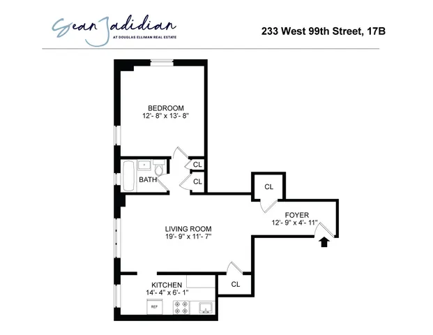 $699,000 | 233 West 99th Street, Unit 17B | Upper West Side