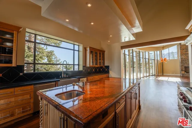 a view of a hallway with closet
