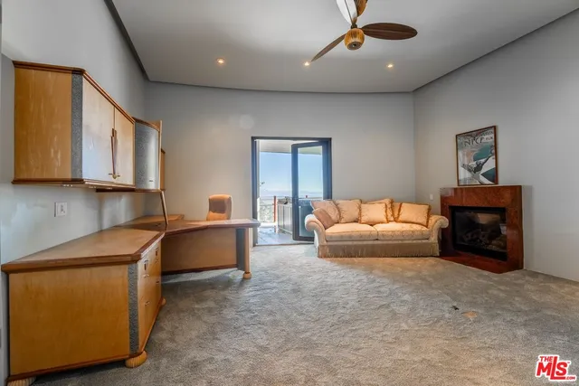 a view of a city with lots of trees