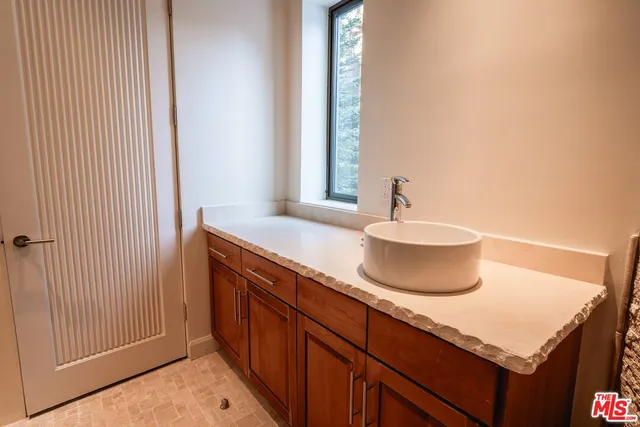 a outdoor view with a sitting space