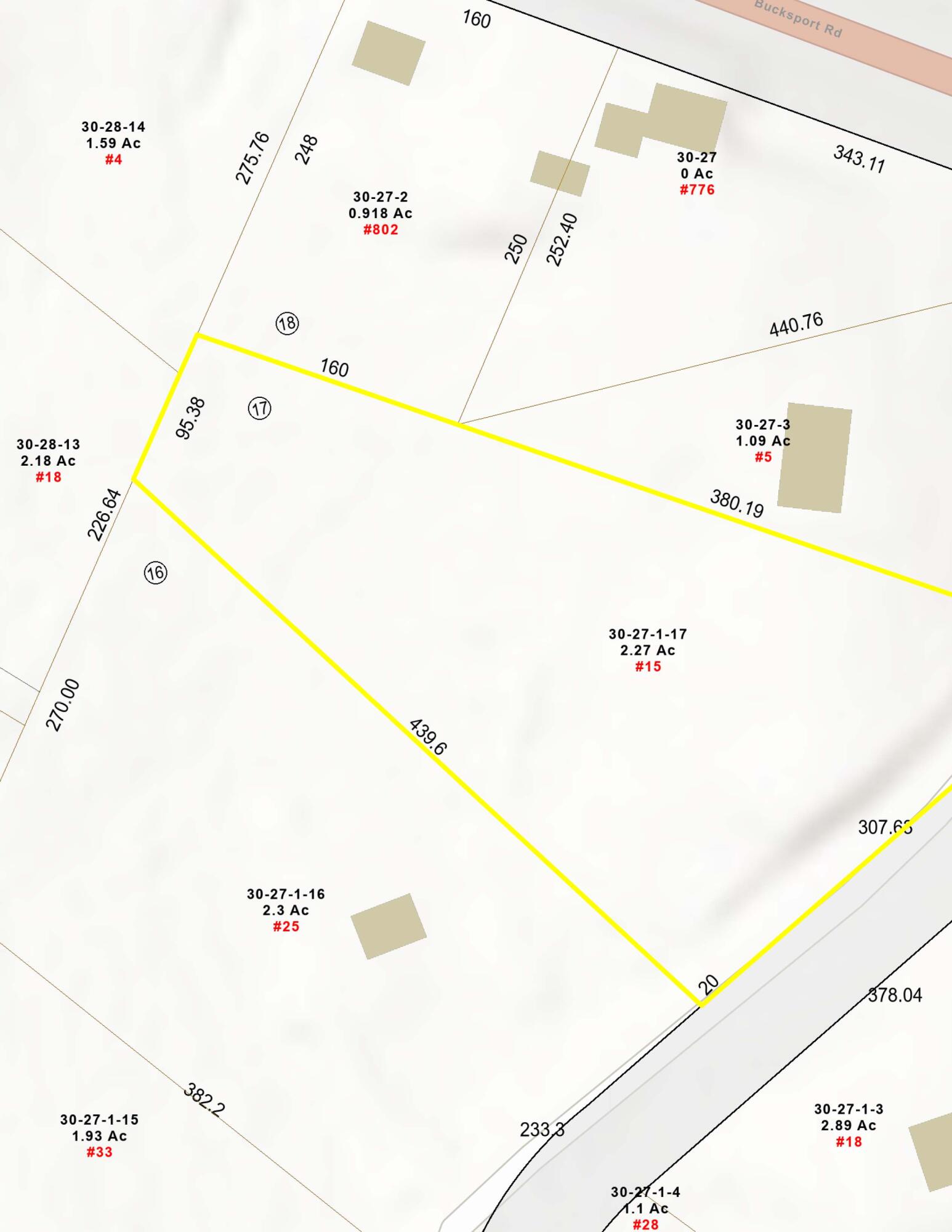 15 Addie Road Ellsworth, ME 04605 - Photo 1 of 1 tax map