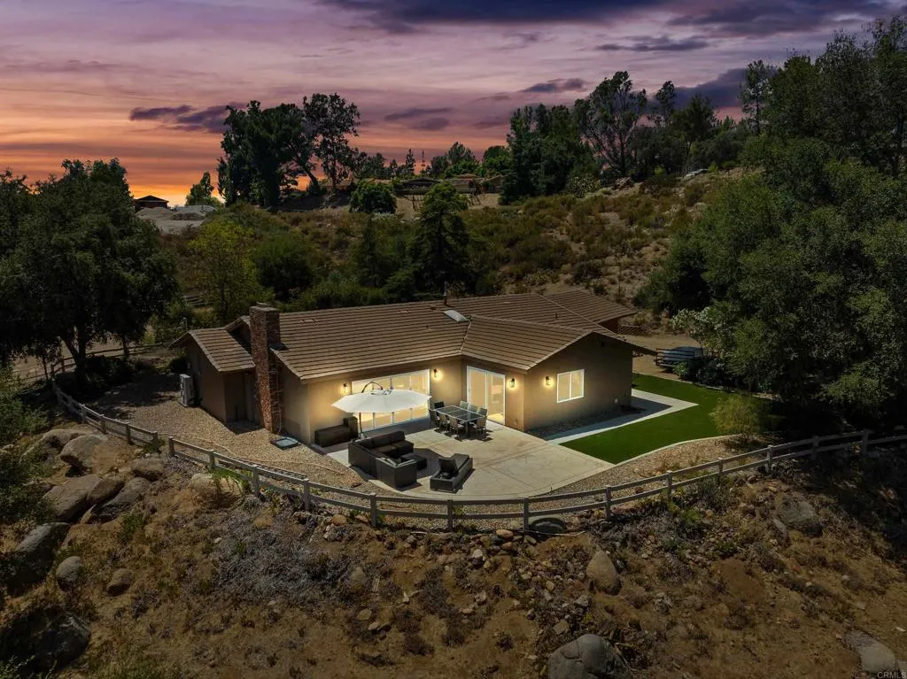 2686 Via Viejas Alpine, CA 91901 - Photo 2 of 40 an aerial view of a house with a yard