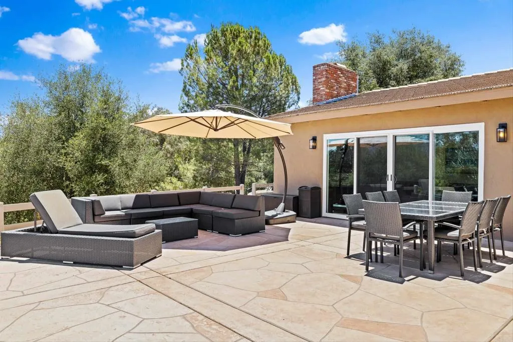 2686 Via Viejas Alpine, CA 91901 - Photo 23 of 40 a view of a patio with couches and potted plants