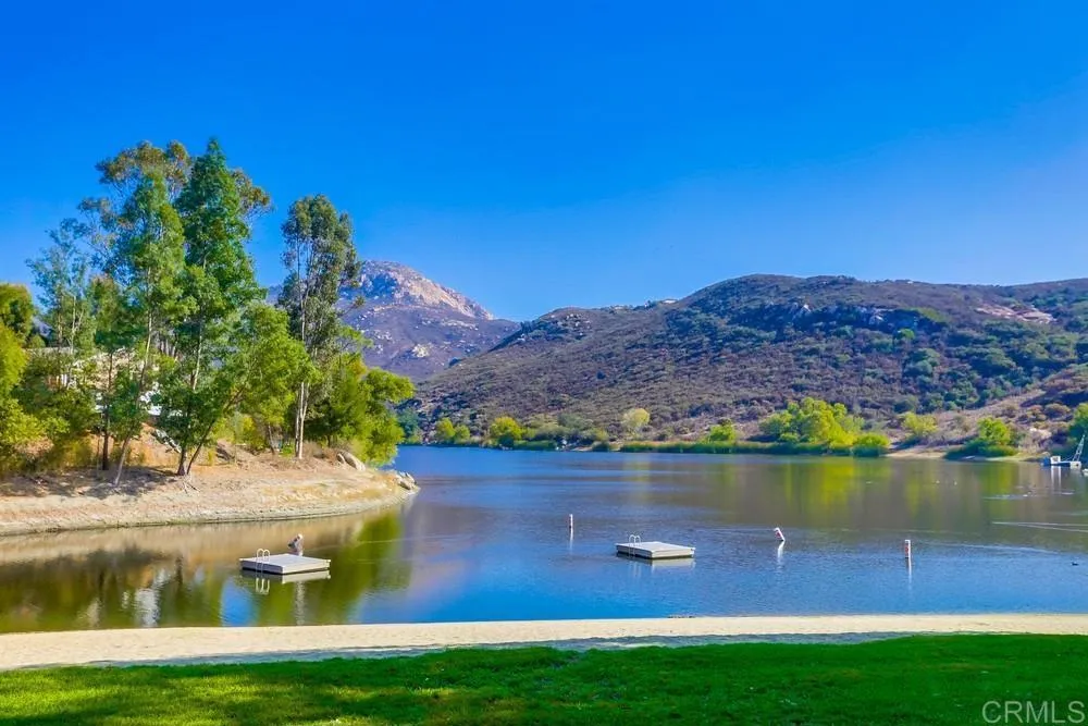 2686 Via Viejas Alpine, CA 91901 - Photo 38 of 40 a view of a lake with houses in the background
