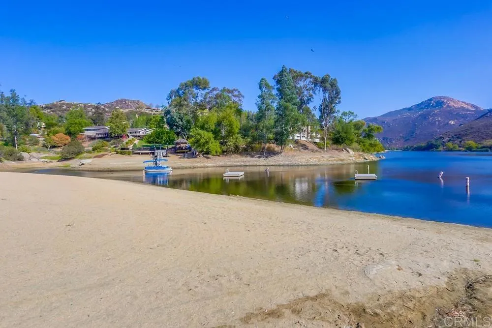 2686 Via Viejas Alpine, CA 91901 - Photo 39 of 40 a view of a lake with a big yard