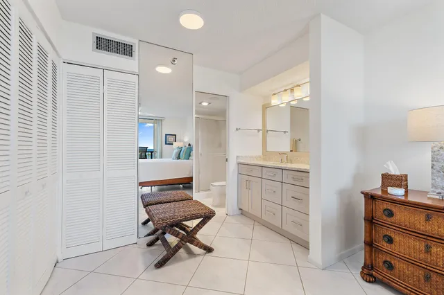 a view of kitchen with cabinets and outdoor seating