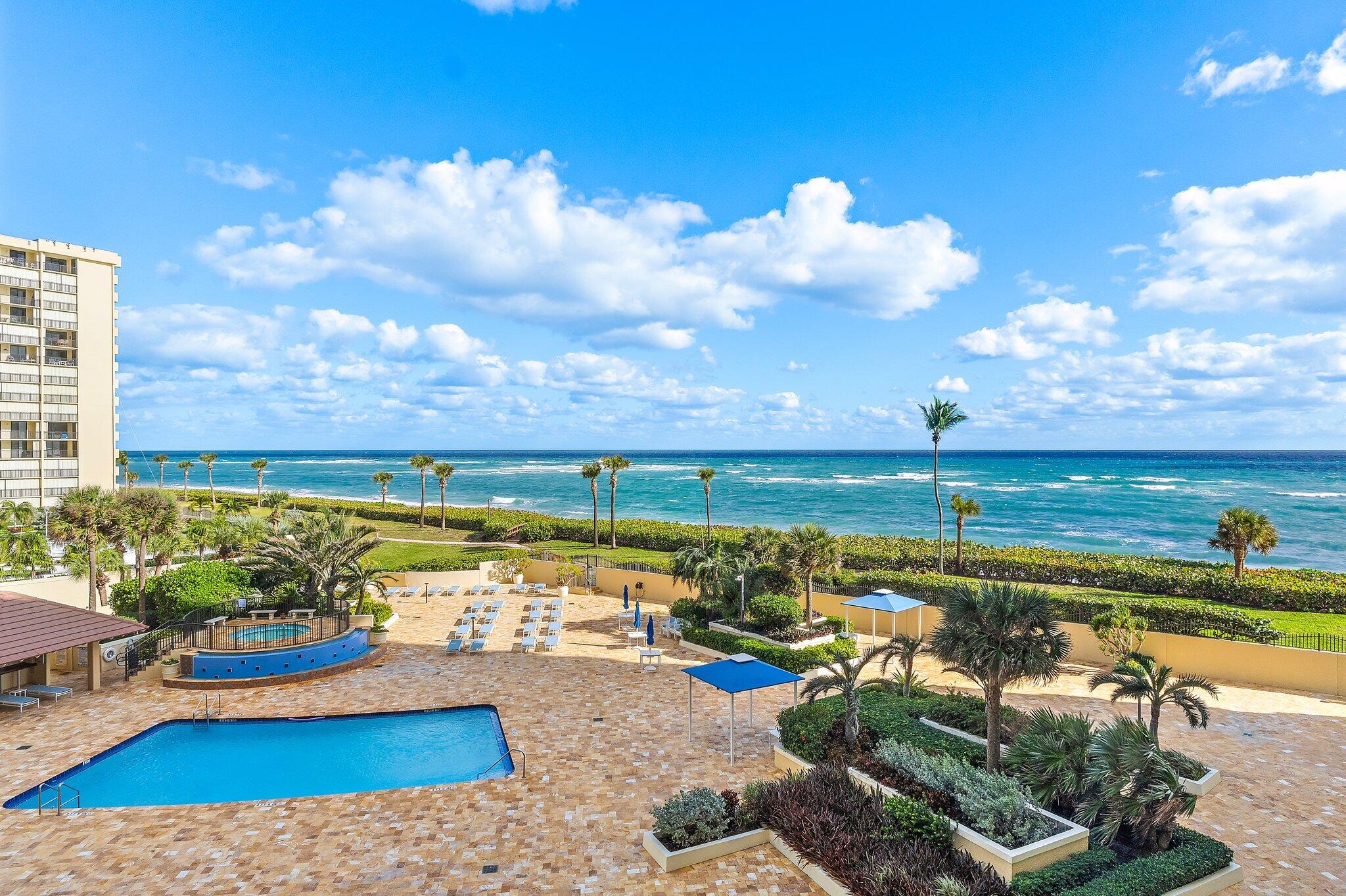 100 Ocean Trail Way, Unit 405 Jupiter, FL 33477 - Photo 34 of 38 a view of an ocean with city view