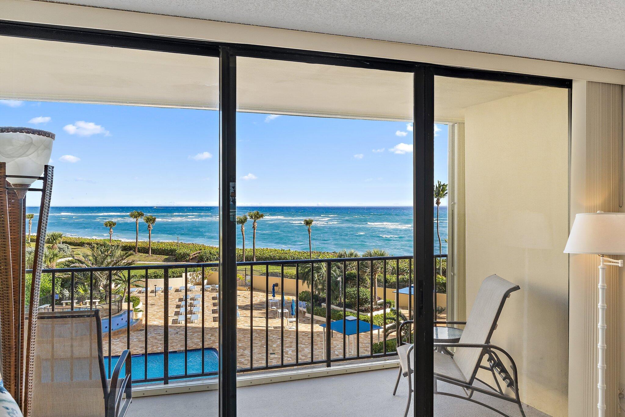 100 Ocean Trail Way, Unit 405 Jupiter, FL 33477 - Photo 9 of 38 a view of outdoor from window