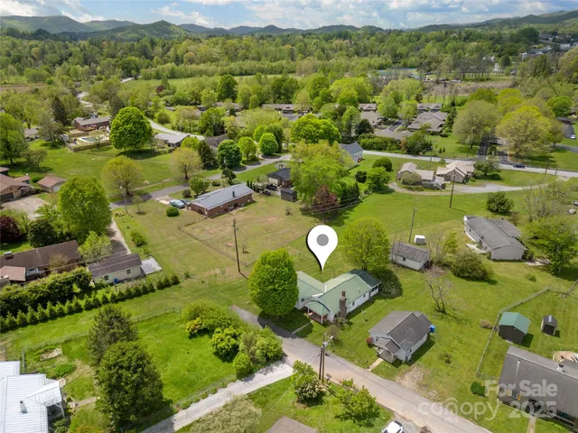 a view of a lake with a mountain