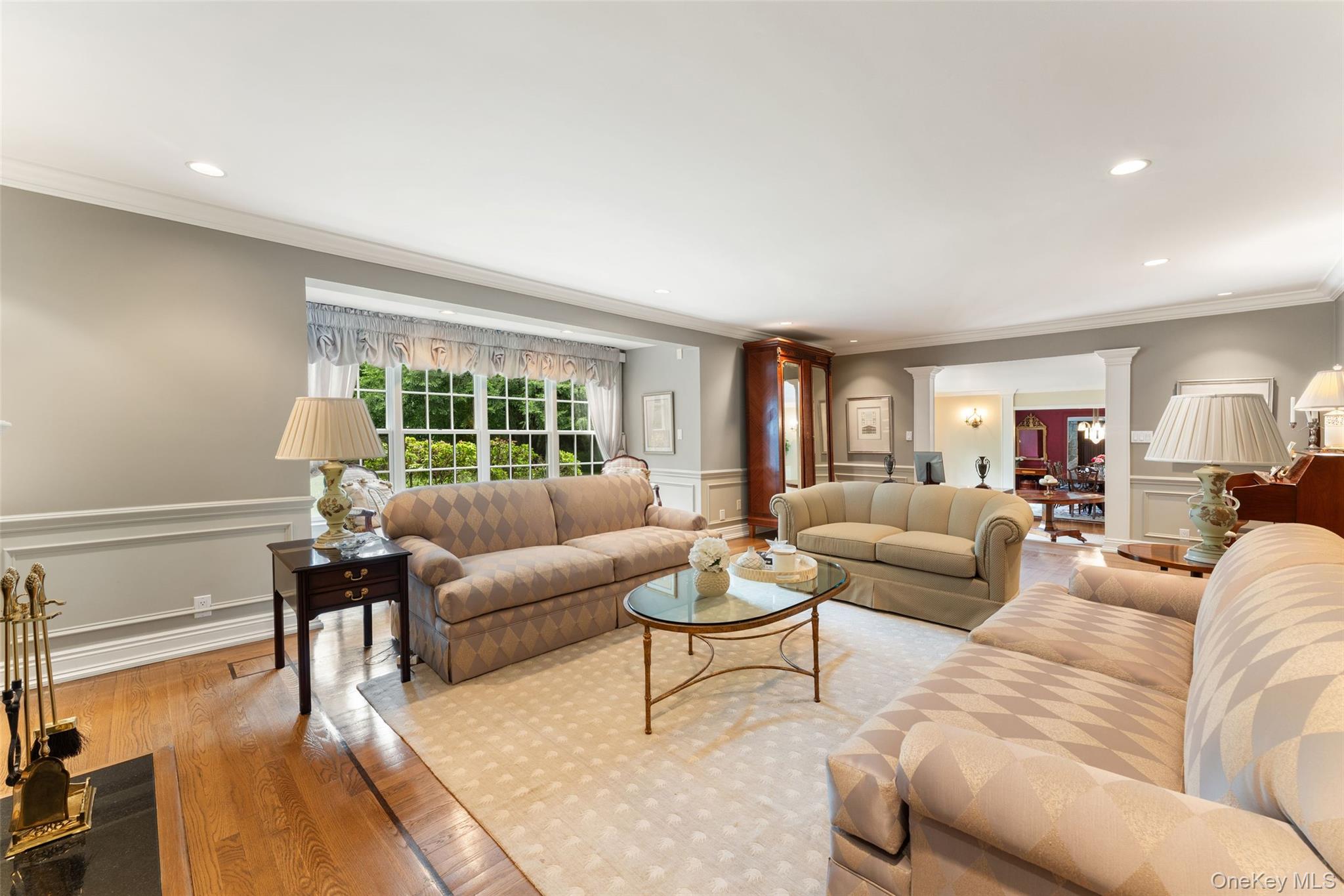 15 Sheldrake Road Scarsdale, NY 10583 - Photo 9 of 45 View of living room open into the foyer