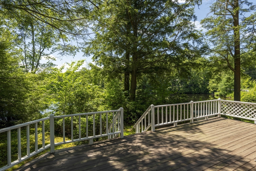 27 Pond Hill Road Goshen, MA 01096 - Photo 23 of 40 a view of balcony with wooden floor and fence