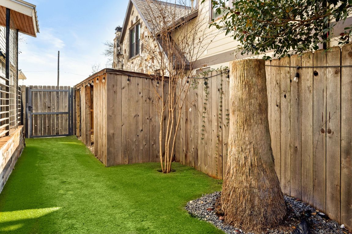 4312 Rosedale Avenue Austin, TX 78756 - Photo 39 of 40 Fenced backyard with a gate