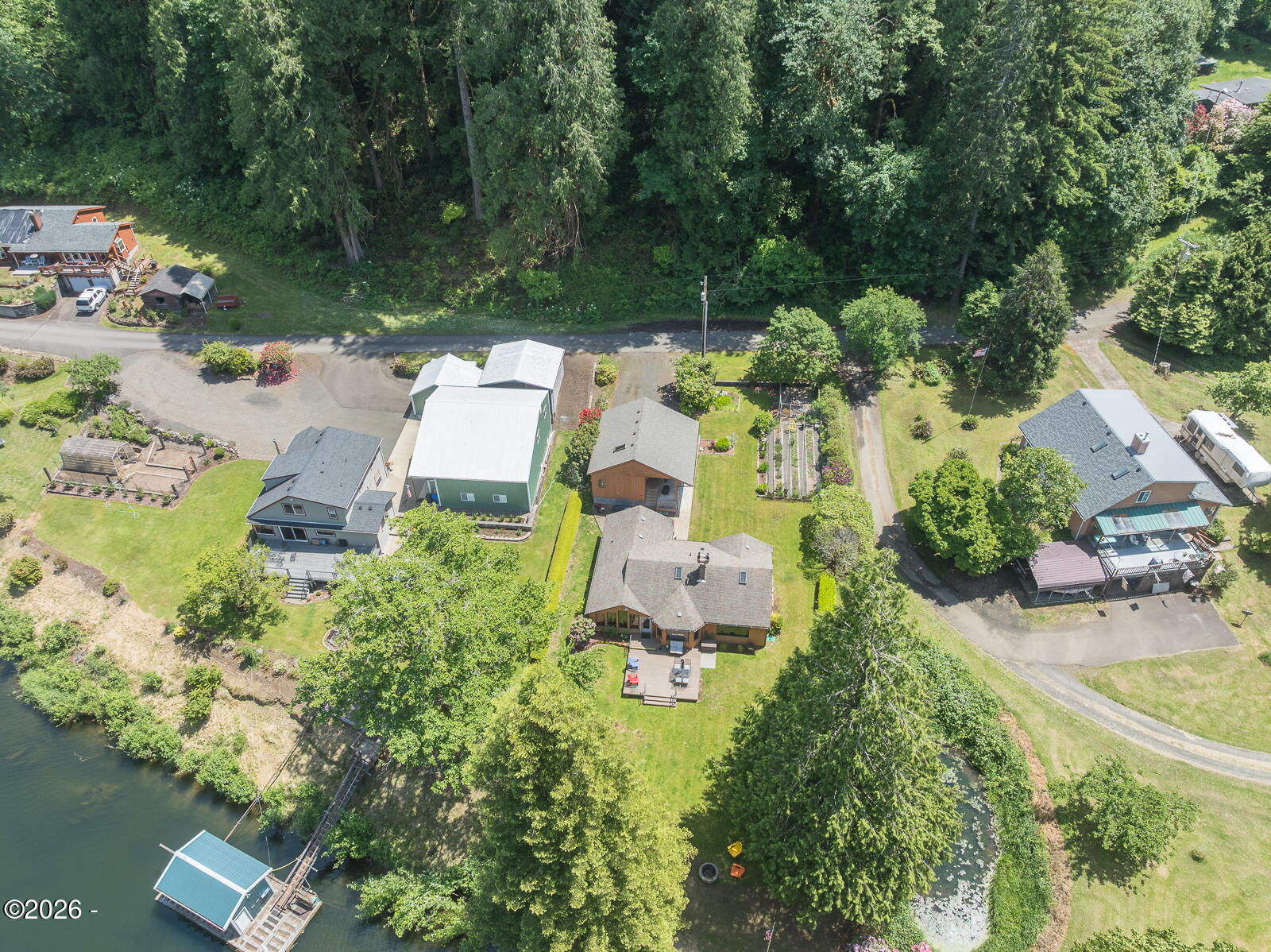 664 Little Switzerland Road Tidewater, OR 97390 - Photo 64 of 68 Aerial