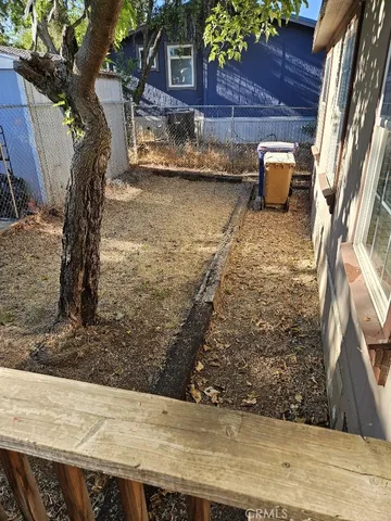 a view of water house with an outdoor space