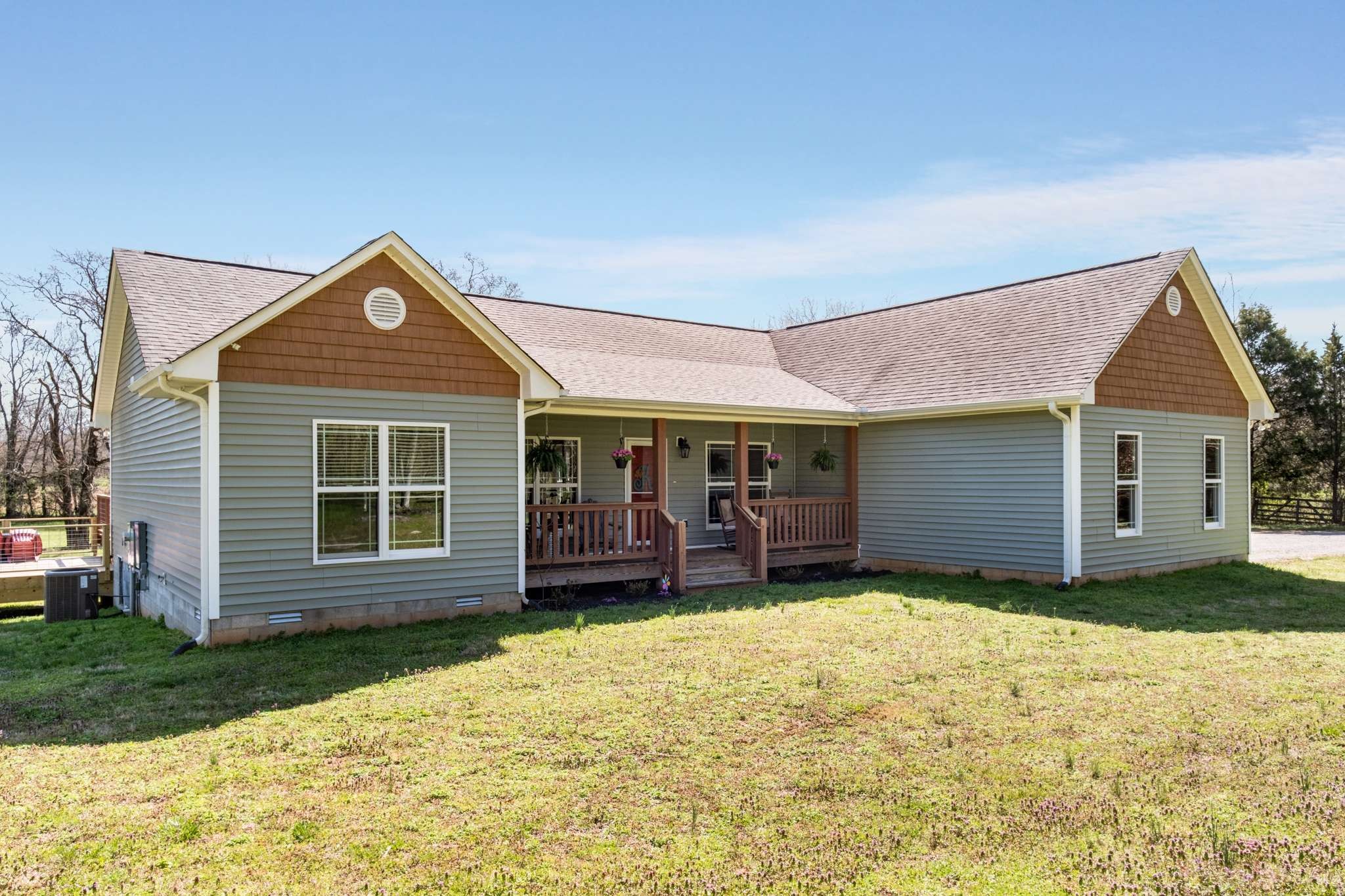 2799 Cairo Bend Road Lebanon, TN 37087 - Photo 41 of 45 a front view of a house with a yard and porch
