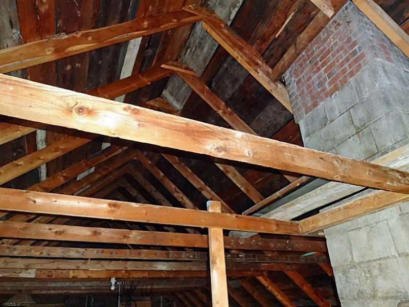 10 Big Rock Road Aurora, ME 04408 - Photo 20 of 35 attic, roof