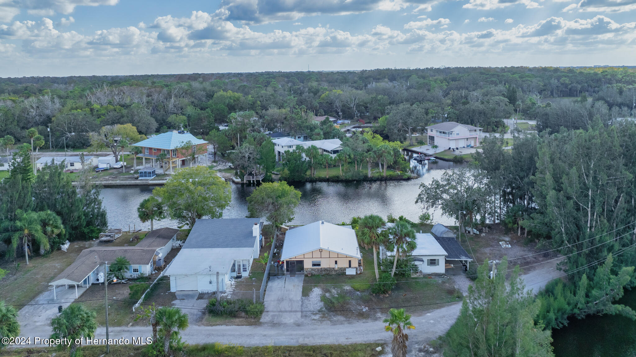 3186 Gulf Drive Aripeka, FL 34607 - Photo 4 of 19 an aerial view of multiple house