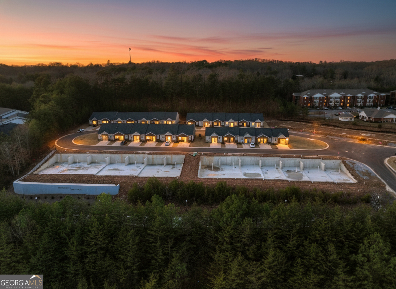 0 Grove Loop, Unit 47 Blue Ridge, GA 30513 - Photo 2 of 26 a view of a lake with a mountain in the background
