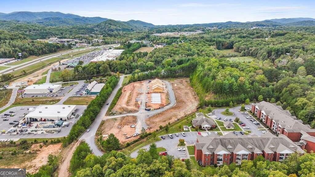 0 Grove Loop, Unit 47 Blue Ridge, GA 30513 - Photo 8 of 15 an aerial view of a house with a garden