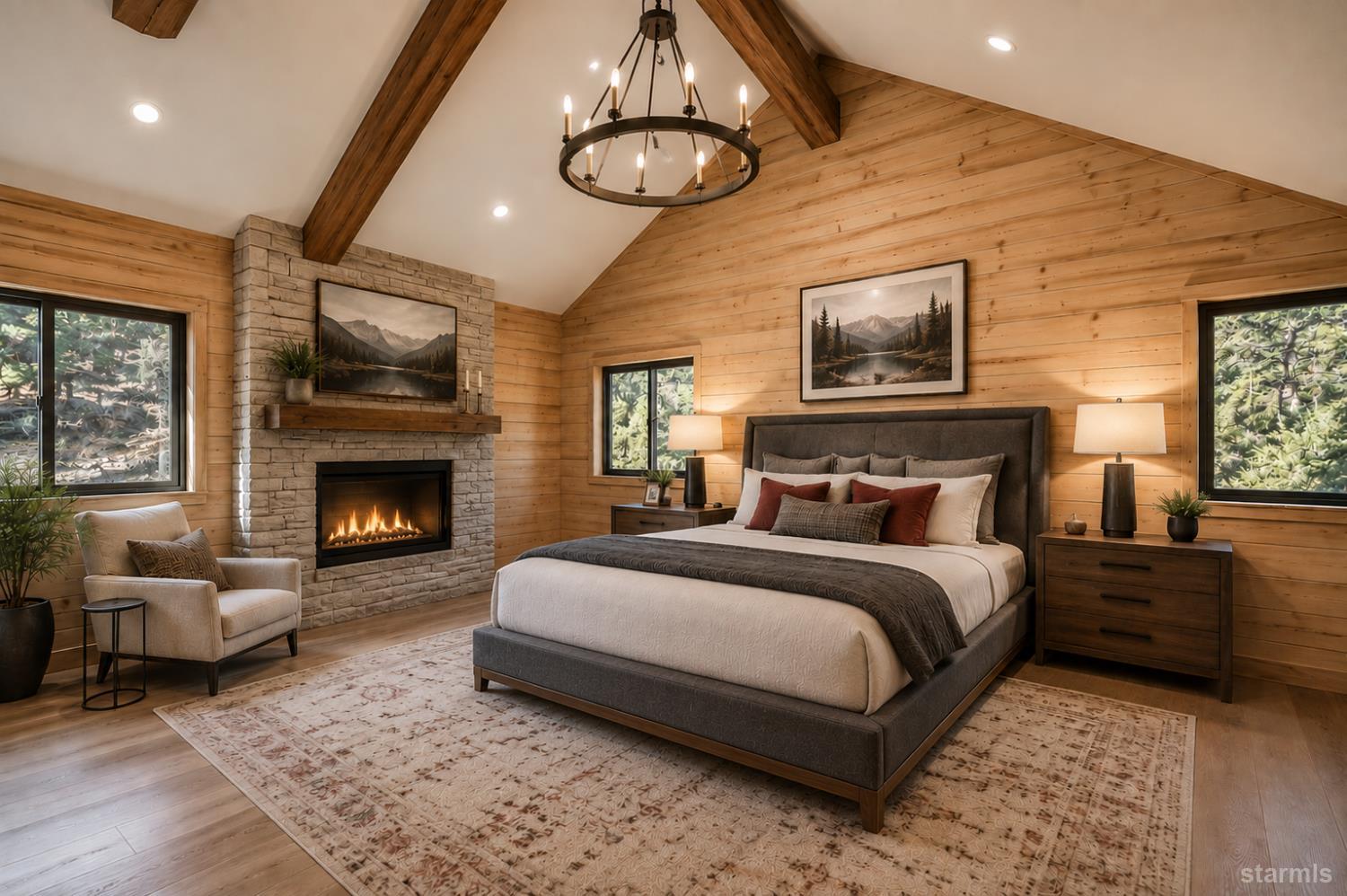 205 Raymond View Road Markleeville, CA 96120 - Photo 11 of 18 Virtual Photo - Primary Suite