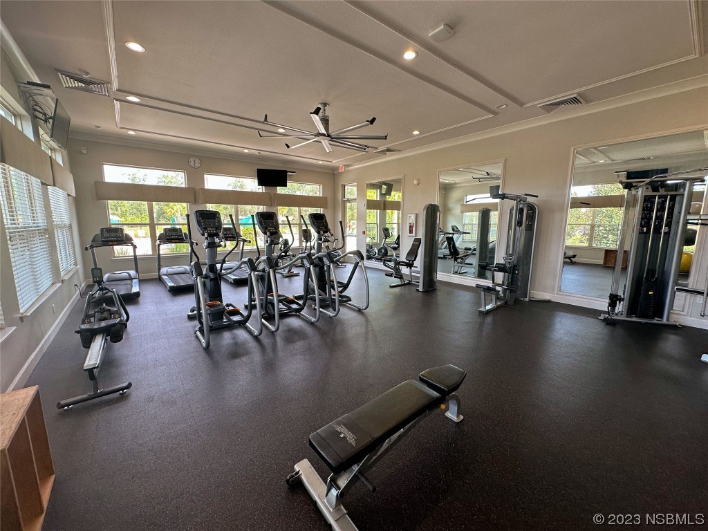 354 Camilla Road DeLand, FL 32724 - Photo 51 of 57 a view of a room with gym equipment
