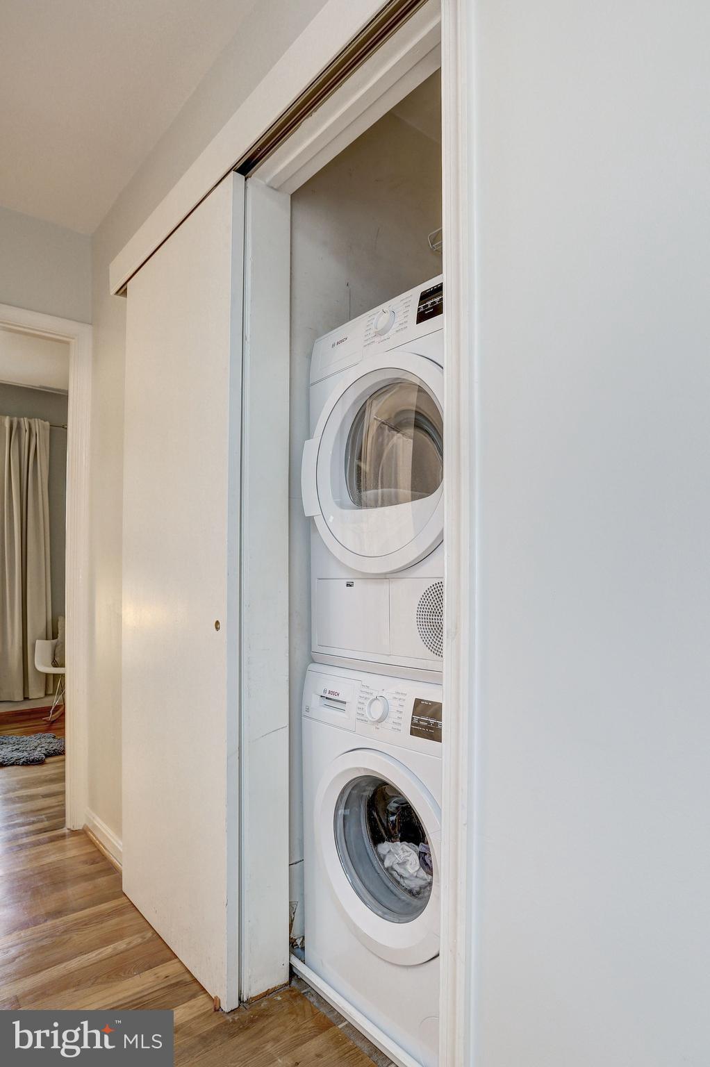 1102 C Street Southeast Washington, DC 20003 - Photo 19 of 27 Laundry on bedroom level