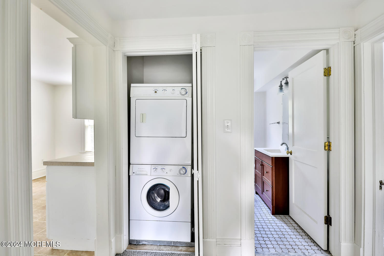 94 Branch Avenue Red Bank, NJ 07701 - Photo 15 of 21 a view of a storage & utility room with washer and dryer