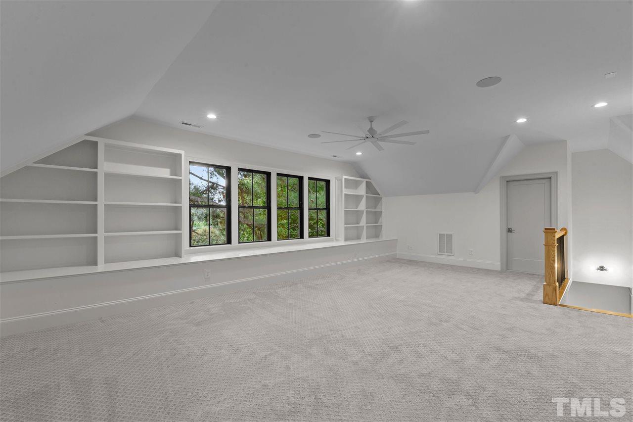 713 Mial Street Raleigh, NC 27608 - Photo 24 of 27 Carpeted Bonus Room W/ Full Bath