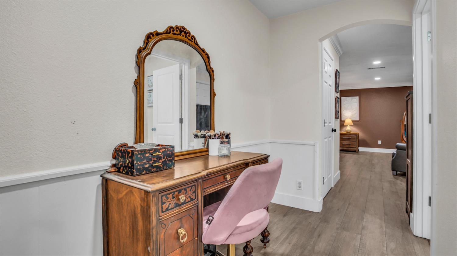 2331 East Woodson Road Acampo, CA 95220 - Photo 23 of 59 a living room with furniture and wooden floor