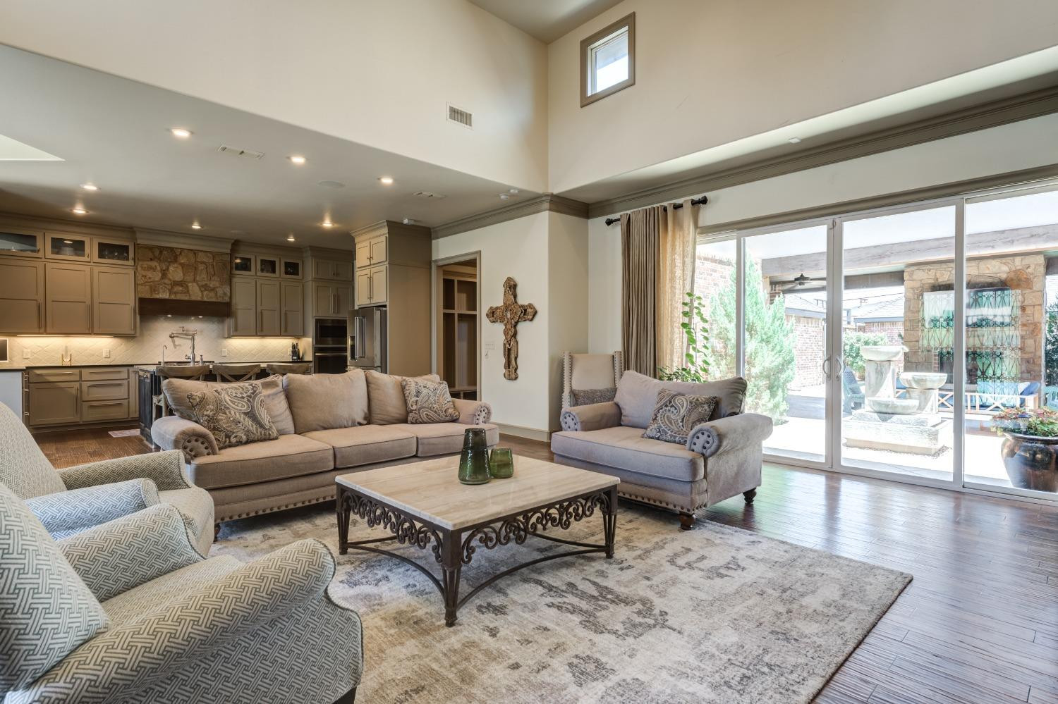 4808 115th Street Lubbock, TX 79424 - Photo 6 of 50 a living room with furniture and a large window