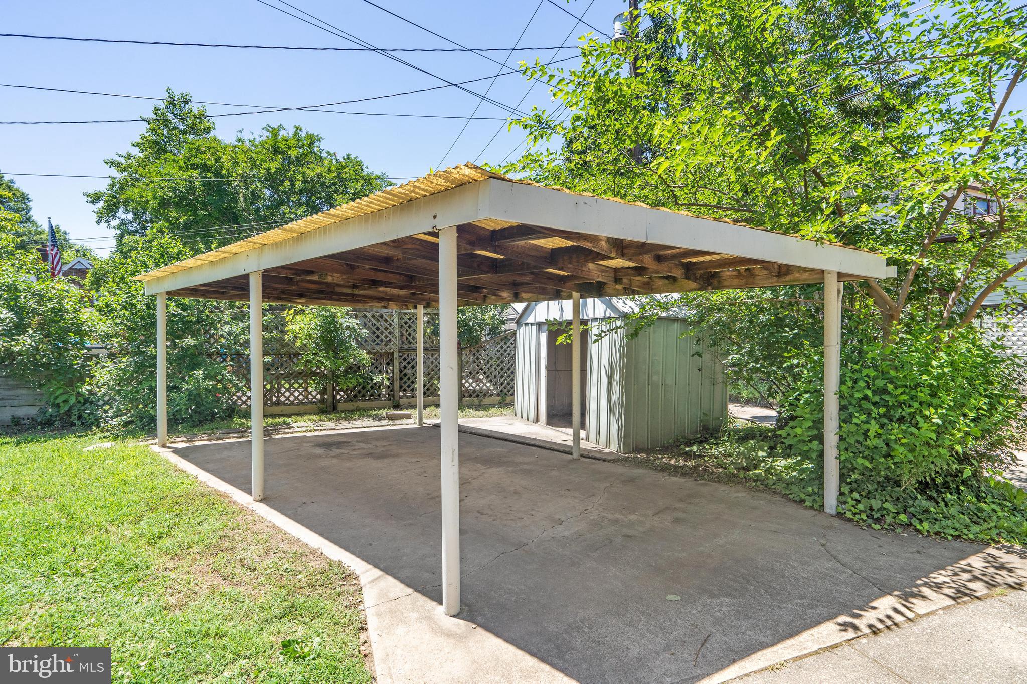 3123 Dunglow Road Baltimore, MD 21222 - Photo 29 of 30 Backyard With Shed