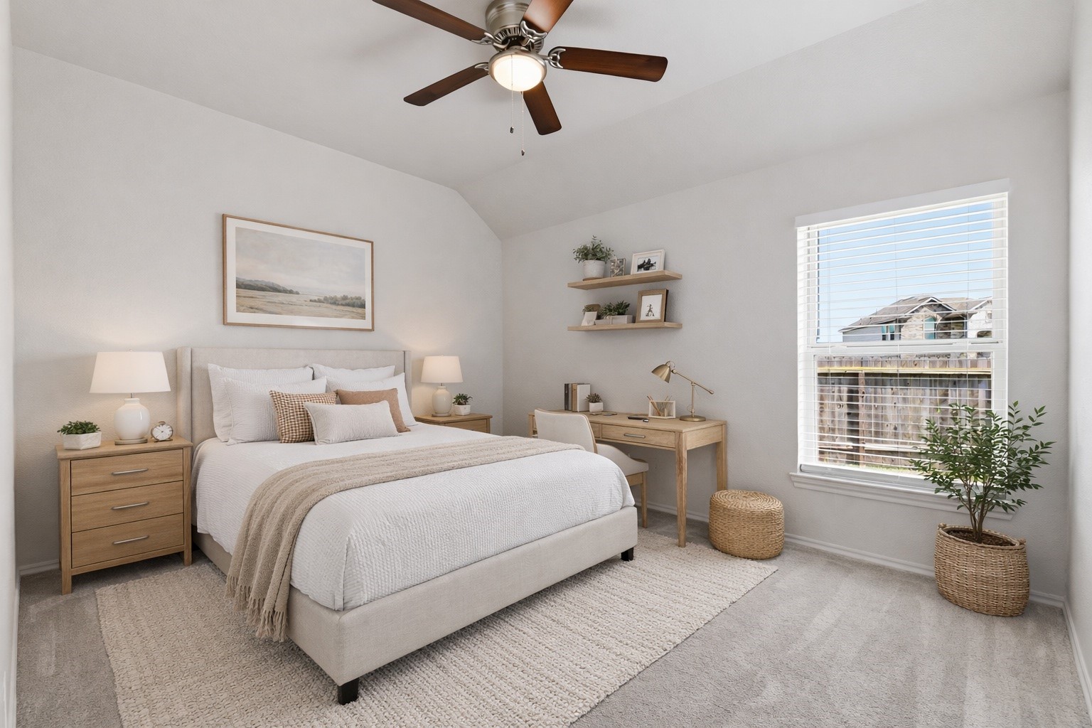 4332 Mocking Run Lane Dickinson, TX 77539 - Photo 13 of 15 Guest Bedroom 3 (Virtually Staged)