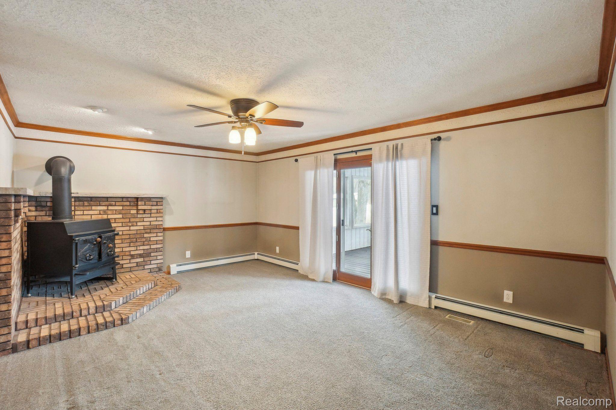 Family  Room opens onto screened porch.