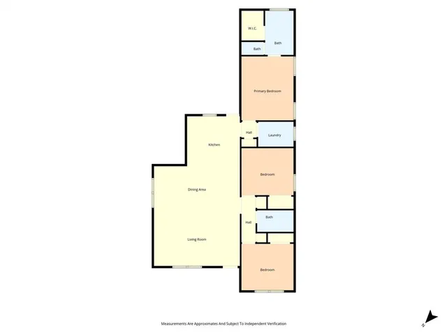 a picture of a floor plan