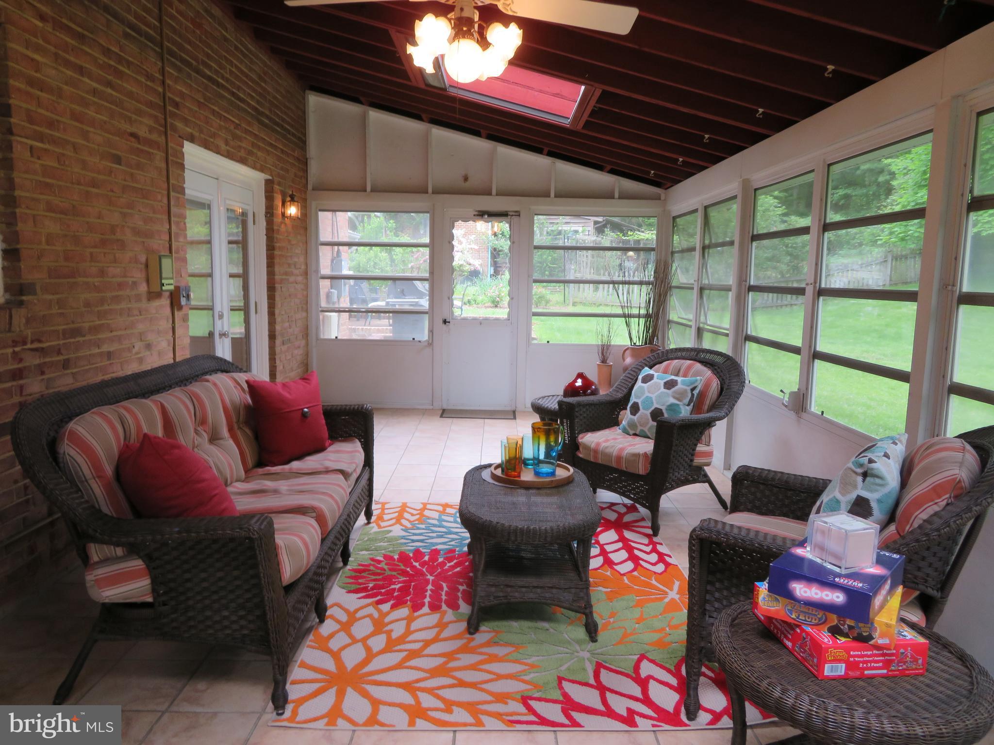 224 Mowbray Road Silver Spring, MD 20904 - Photo 22 of 72 3 Season Sunroom-Walk-out Enclosed Porch