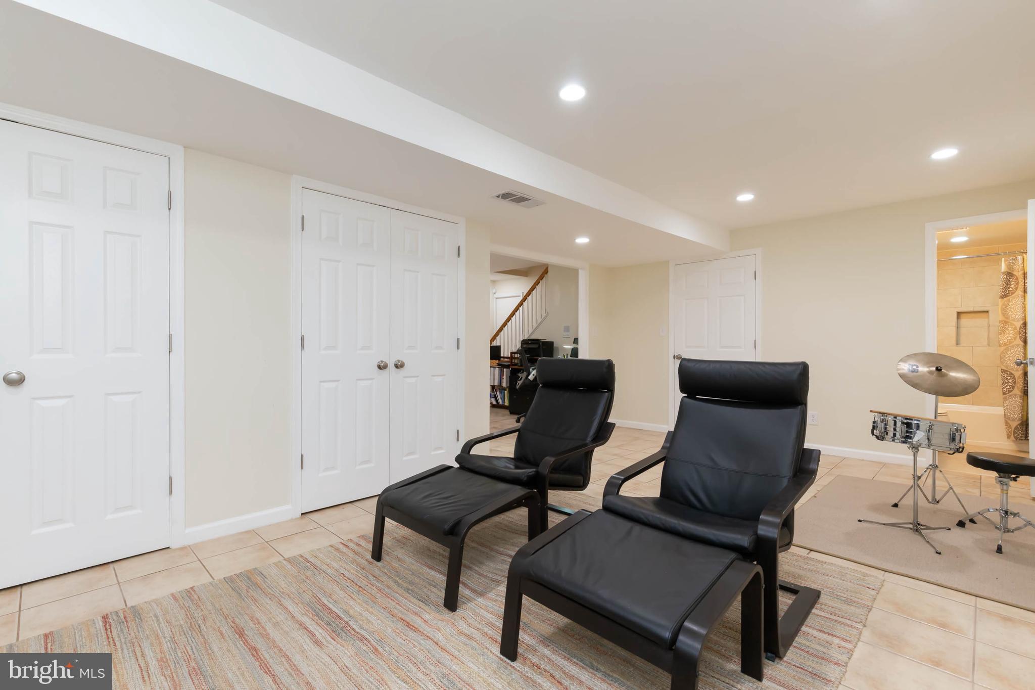 224 Mowbray Road Silver Spring, MD 20904 - Photo 50 of 72 Recreation Rm w 3 Closets and access Full Bath