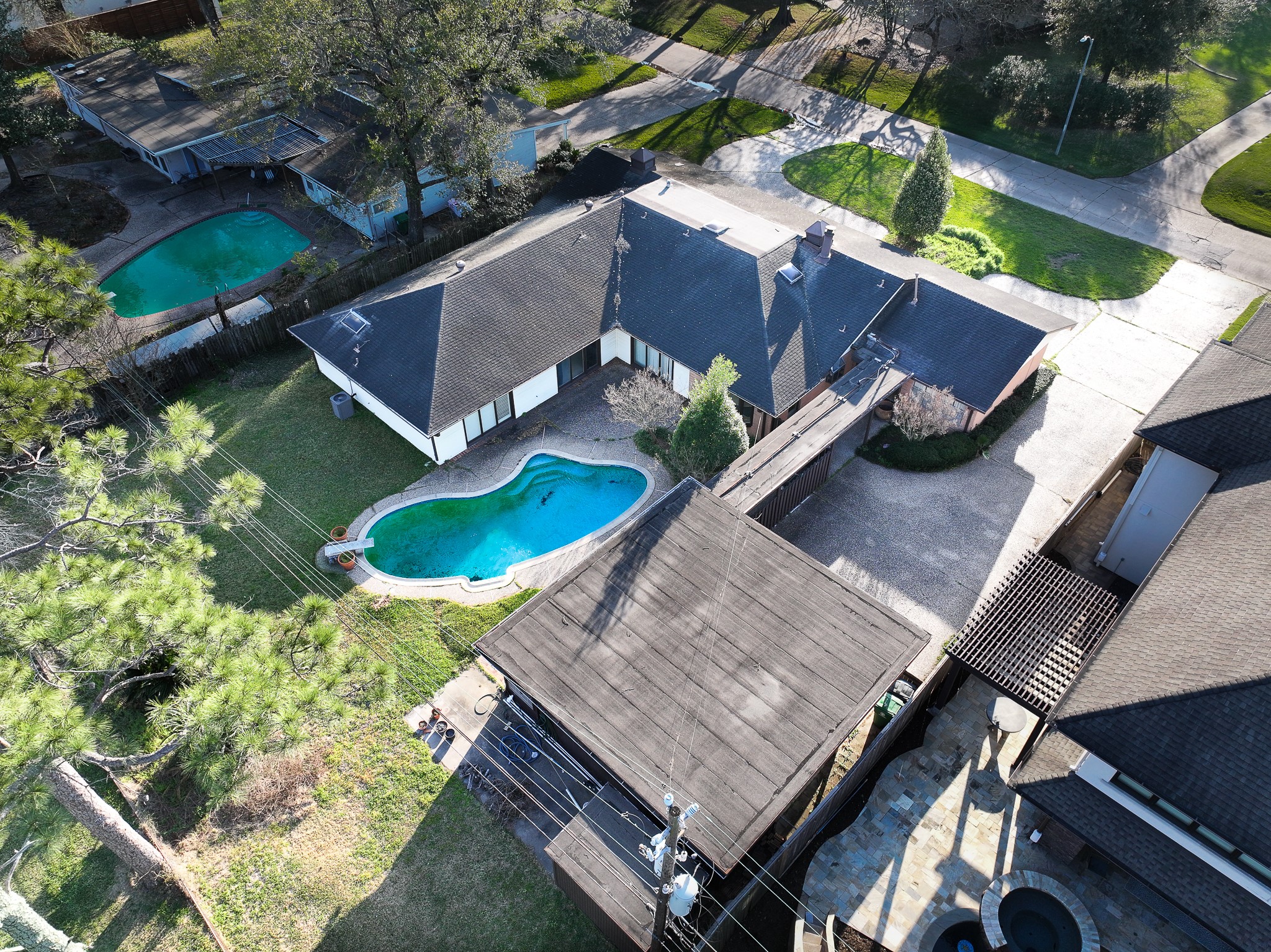 506 Timber Terrace Road Houston, TX 77024 - Photo 3 of 12 an aerial view of house with yard