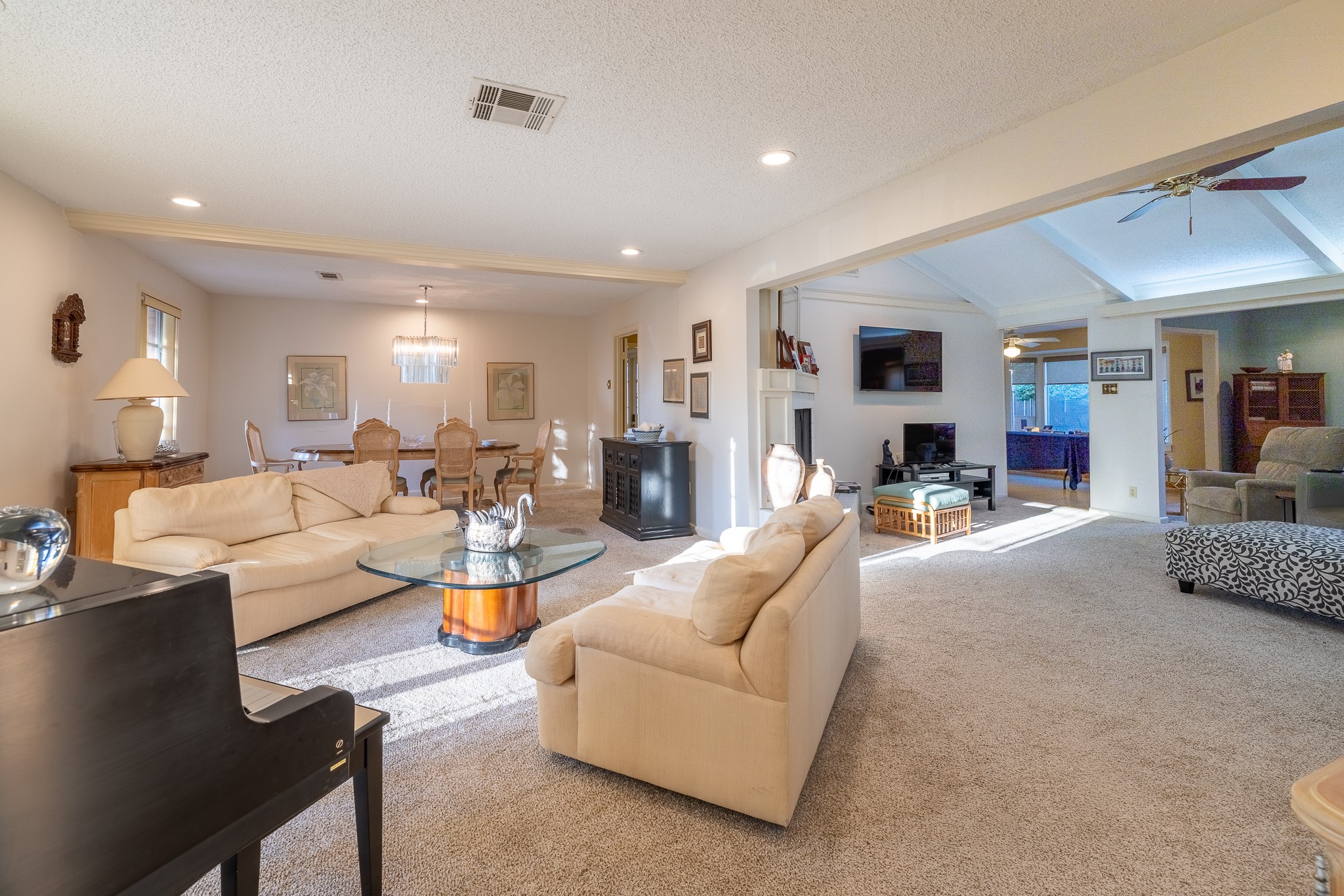 506 Timber Terrace Road Houston, TX 77024 - Photo 8 of 12 a living room with furniture and a large window
