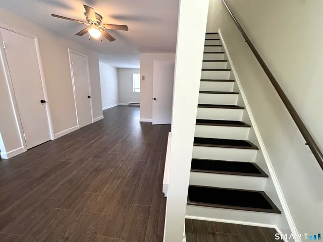 wooden floor in a kitchen