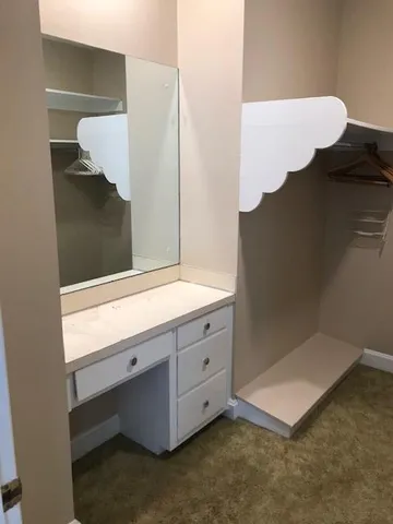 a close view of cabinet