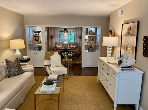 2312 15th Street, Unit B Columbus, GA 31906 - Photo 26 of 30 a living room with furniture and a wooden floor