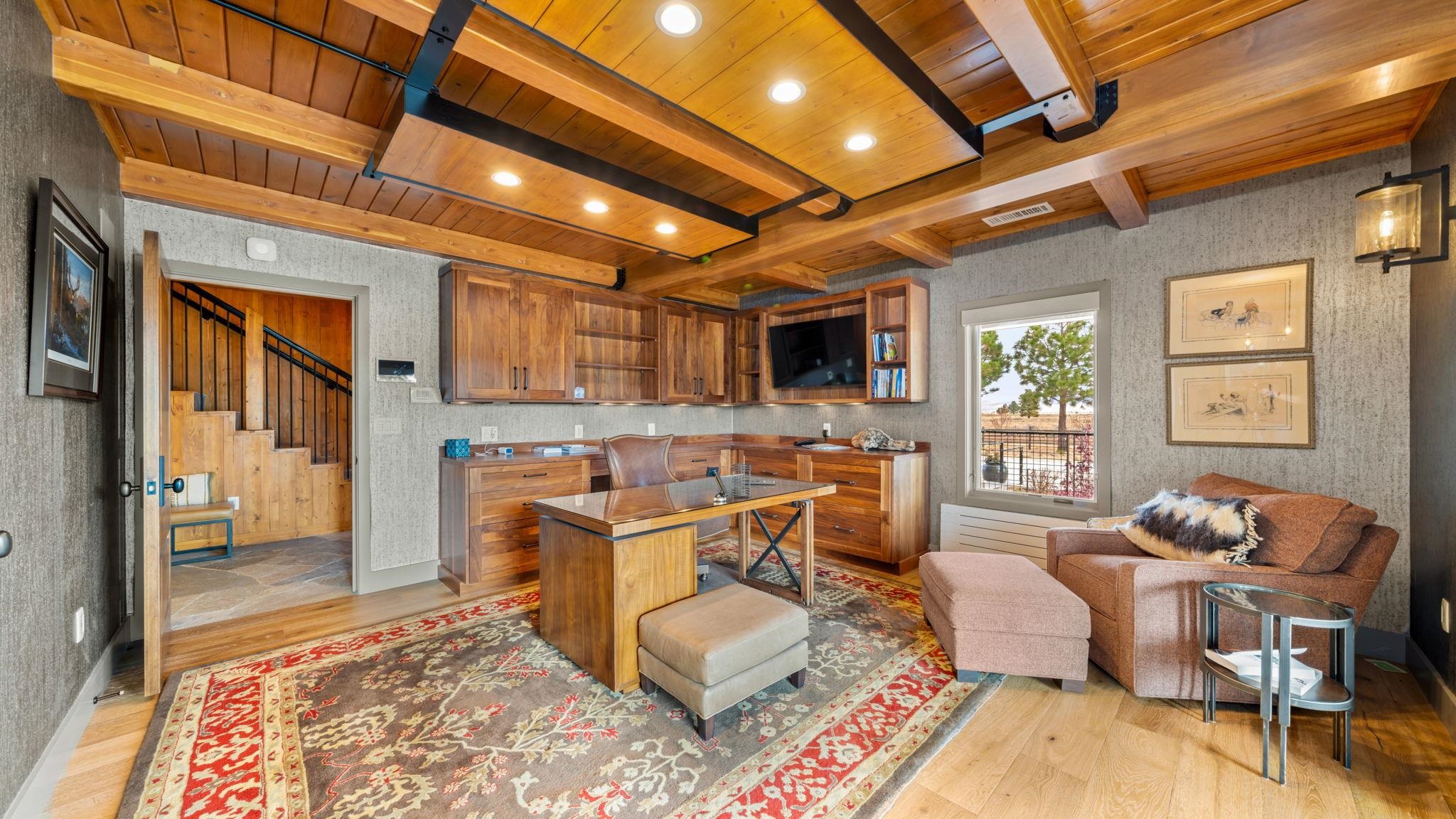 6200 Westside Road Calpine, CA 96124 - Photo 14 of 21 a living room with furniture a fireplace and a table