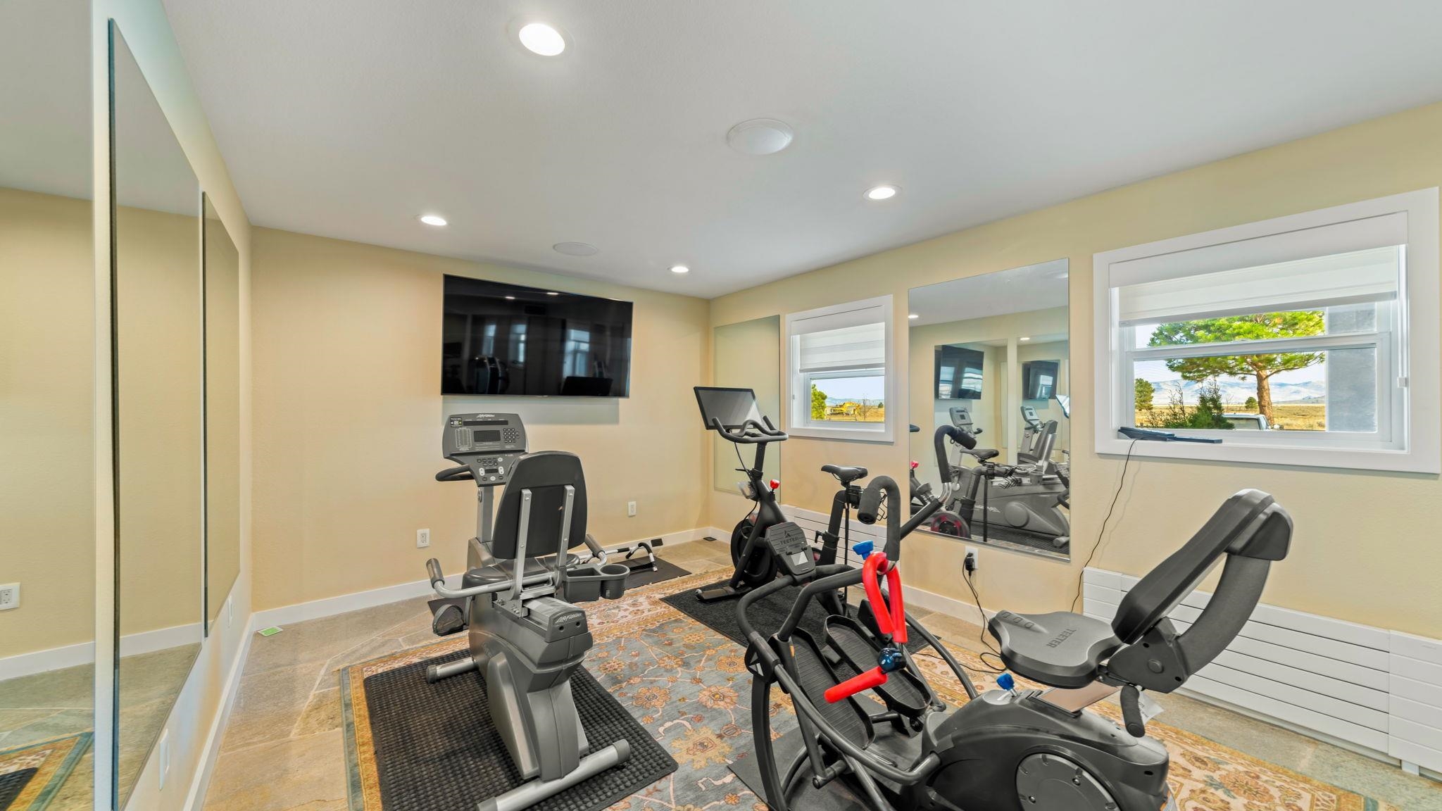 6200 Westside Road Calpine, CA 96124 - Photo 15 of 21 a view of a room with gym equipment