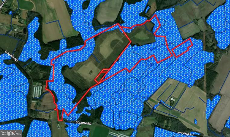 0 Colona Road Pocomoke City, MD 21851 - Photo 24 of 25 Wetlands Map