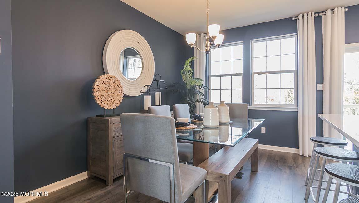 1101 Rio Grande Drive Toms River, NJ 08755 - Photo 14 of 28 a view of a dining room with furniture window and wooden floor