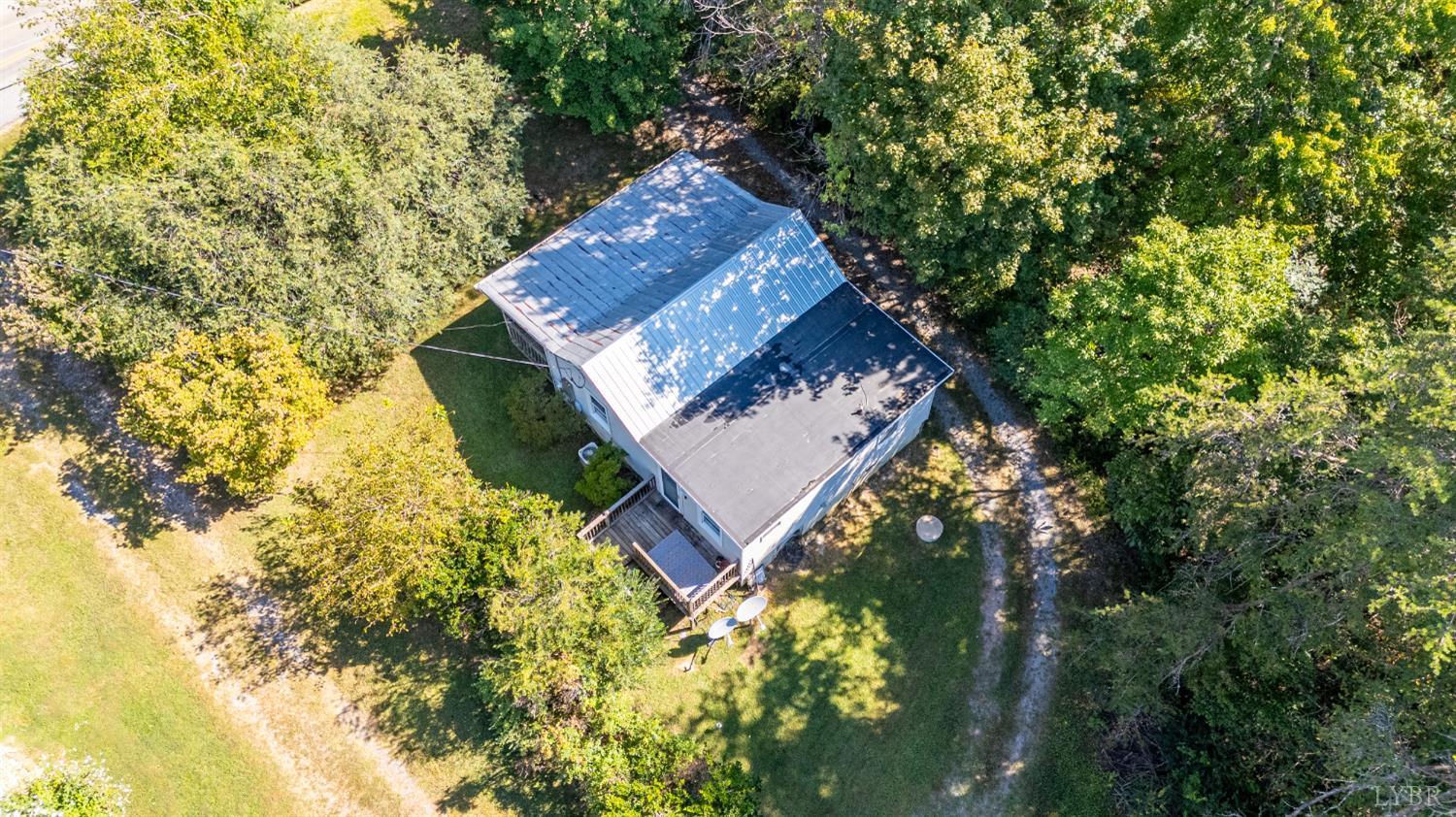 3660 Depot Road Rustburg, VA 24588 - Photo 33 of 36 front view of a small yard